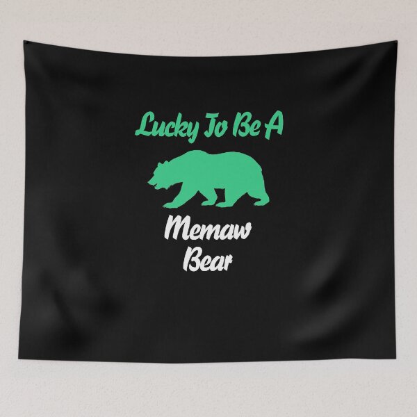 Item preview, Lucky To Be A Memaw Bear Shirt Funny St Patrick Day Gift T-Shirt designed and sold by Laura J Devera ⭐⭐⭐⭐⭐.