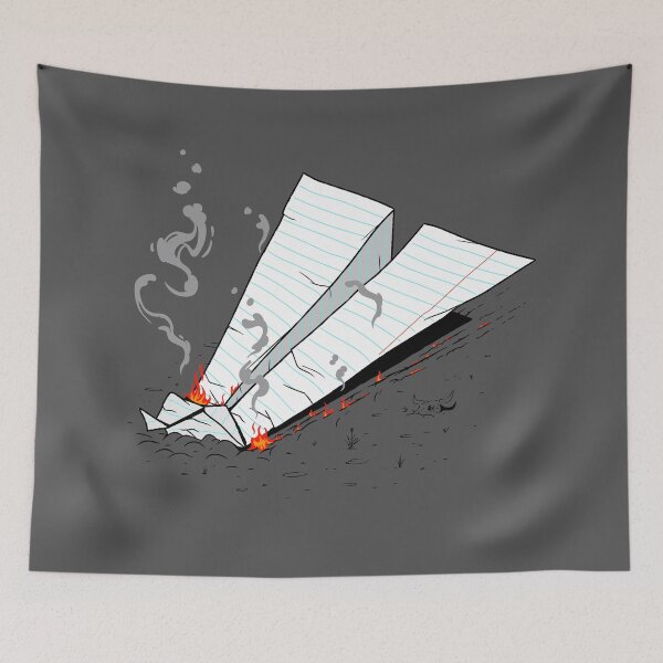 Item preview, Paper Plane Crash designed and sold by Gamma-Ray.