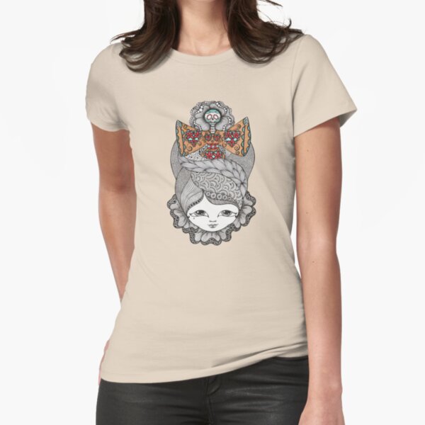 Hair-raising Fitted T-Shirt