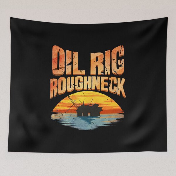 Item preview, Oil Rig Worker Roughneck designed and sold by phoxydesign.