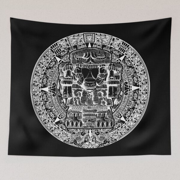Item preview, Aztec Coatlicue Symbol Native American Statue designed and sold by onicon.
