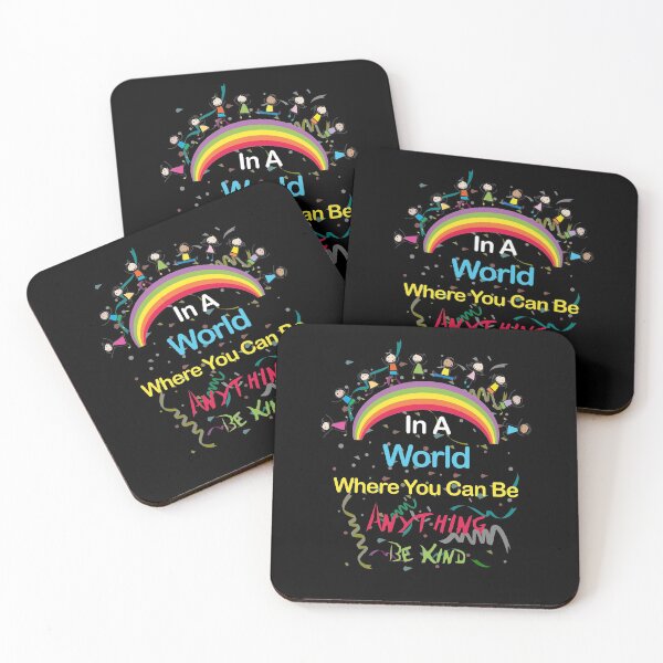 Item preview, In A World Where You Can Be Anything Be Kind Gift T-Shirt designed and sold by Laura J Devera ⭐⭐⭐⭐⭐.