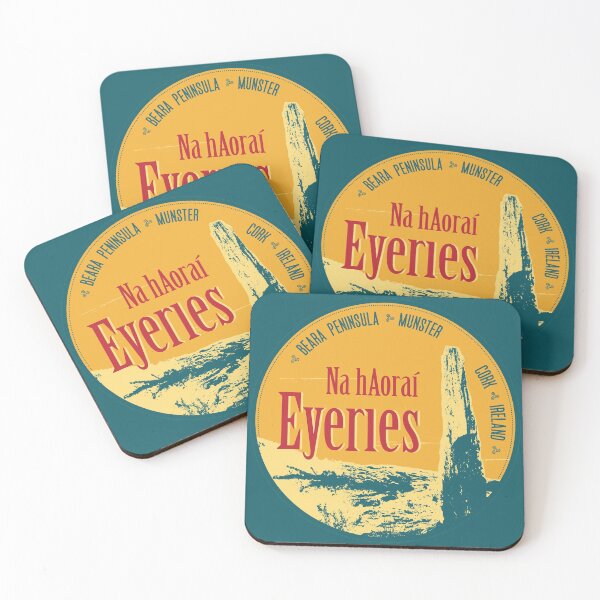 Item preview, Wild Atlantic Way Eyeries, Beara Peninsula Ireland T-Shirt + Sticker designed and sold by ROADTROOPER.