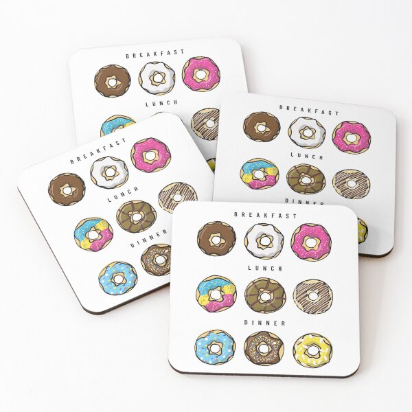 Item preview, Donut Shirt with colorful Donut Variations - Donut Party Shirt - Perfect Birthday Gift with Donut Charm - Foodie Shirt for Donut Lover designed and sold by Tom N..