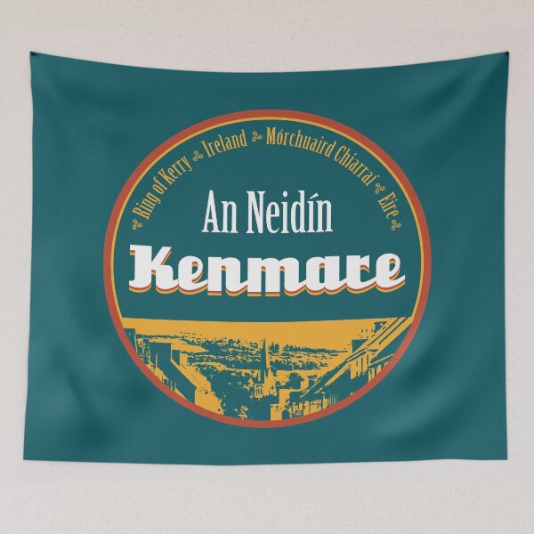Item preview, Wild Atlantic Way Kenmare, Ring of Kerry, Ireland T-Shirt + Sticker designed and sold by ROADTROOPER.