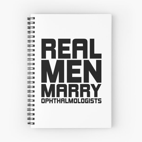 Item preview, Real Men Marry Ophthalmologists - Black designed and sold by saechla.
