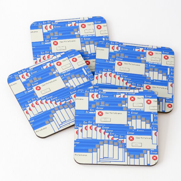Item preview, windows xp error tiled designed and sold by Jijarugen.
