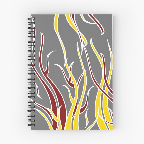 Item preview, abstract red waves designed and sold by CREATINERY.