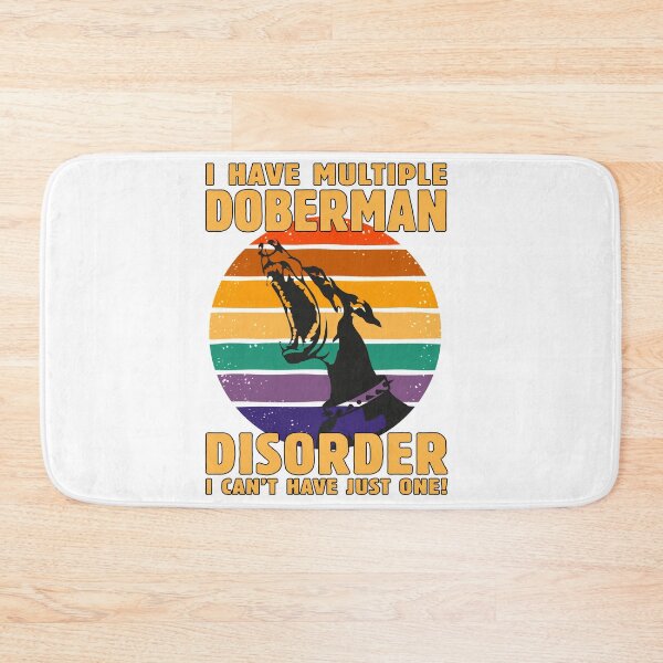 Item preview, I Have Multiple Doberman Disorder Funny Dog Quote Vintage designed and sold by WG-Factory.