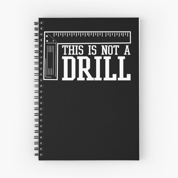 Item preview, This Is Not A Drill With A Carpenters Square Shirt Gear designed and sold by DynamicDesign.