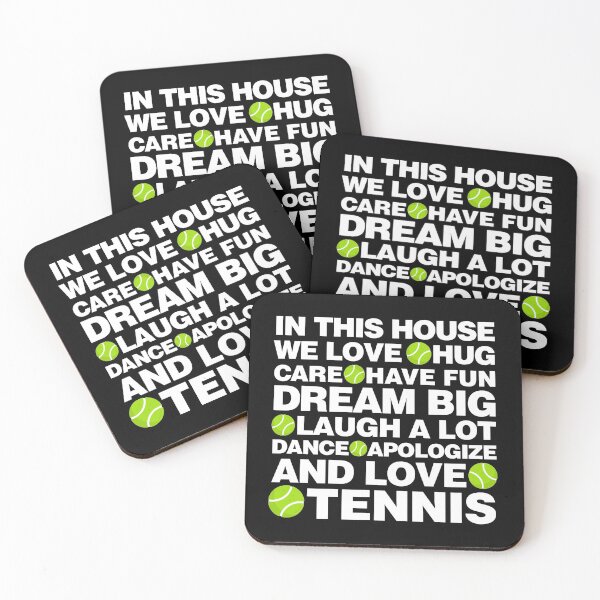 Item preview, In This House We Love Tennis designed and sold by elhefe.