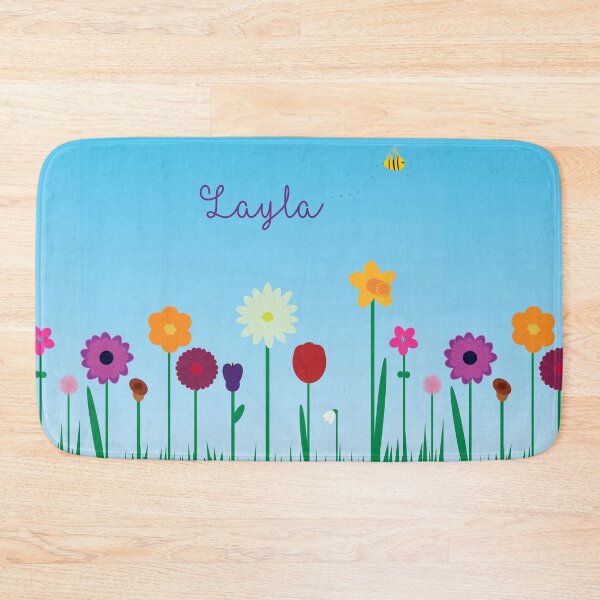Item preview, Layla little flower patch - English name designed and sold by HalunaHappy.