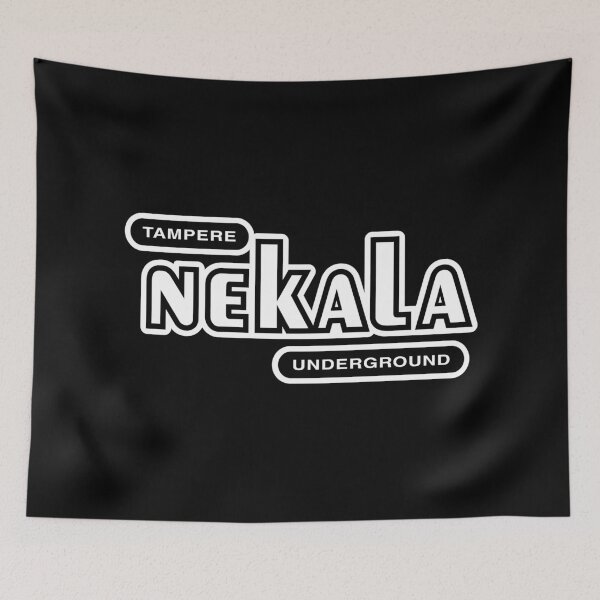 Item preview, Tampere Nekala Underground (valkoinen teksti) designed and sold by futurytmi.