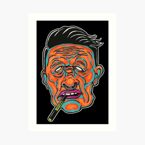 Johnny Vapor Art Print