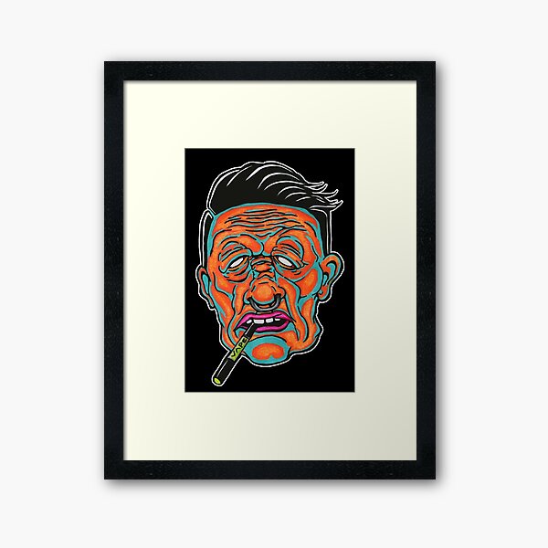 Johnny Vapor Framed Art Print