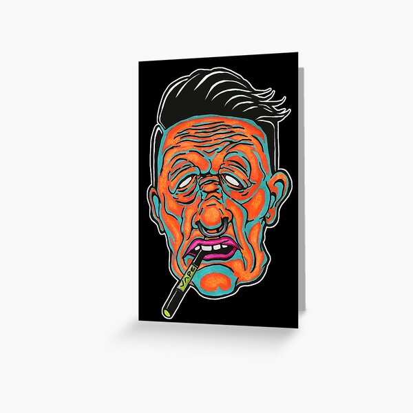 Johnny Vapor Greeting Card