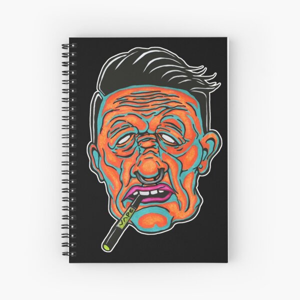 Johnny Vapor Spiral Notebook
