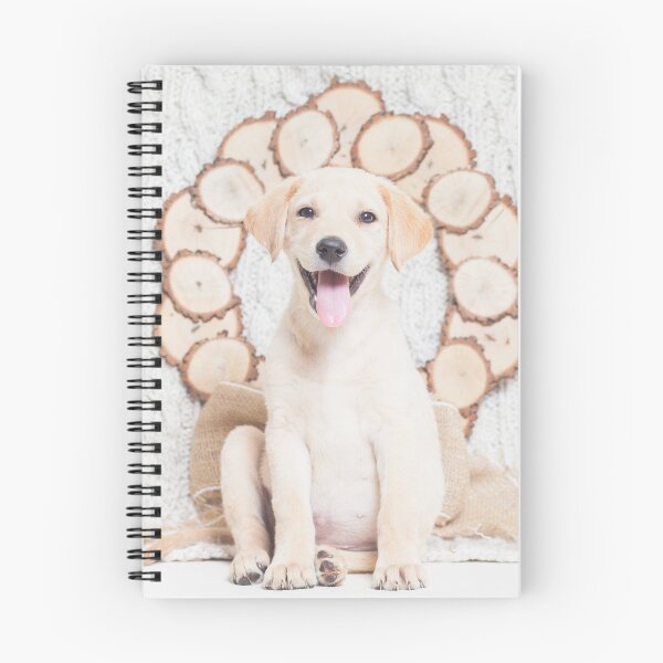 Item preview, Lab Puppy with Christmas Wreath On a Cable Knit Blanket -Animal Rescue Portraits designed and sold by AndreaBorden.