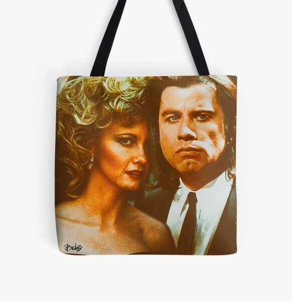 Sandy & Vincent All Over Print Tote Bag