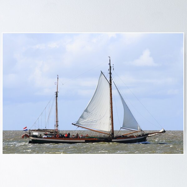 Item preview, Sailing ship on the IJsselmeer designed and sold by Nordic Waters Collection.