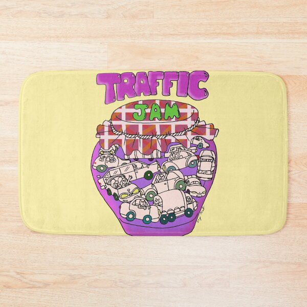 Item preview, traffic jam cars trucks gridlock cartoon designed and sold by tqueen.