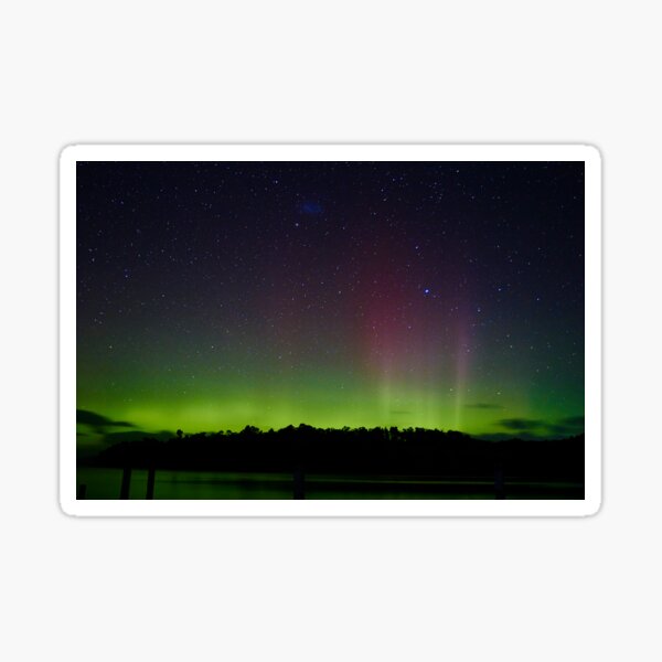 Aurora Australis (#2), Trial Bay, Tasmania, 19 March 2015 Sticker