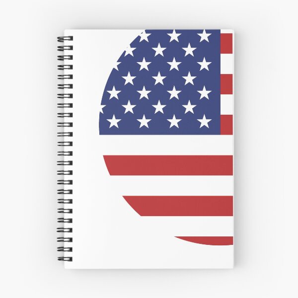 Item preview, USA Flag Circle designed and sold by POKPAK.