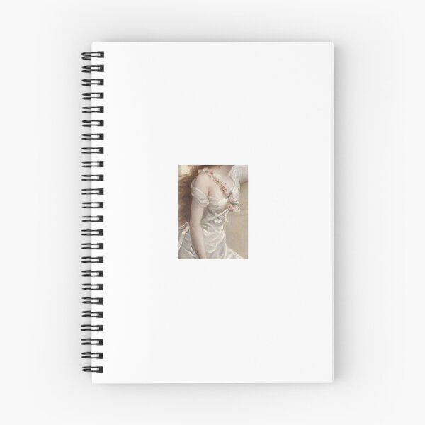 Item preview, A Young Beauty with a Wreath of Roses by Edouard Bisson designed and sold by ellabycab.