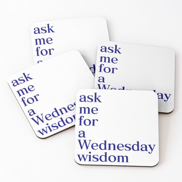 Item preview, ask me for a Wednesday wisdom designed and sold by akaiawa.