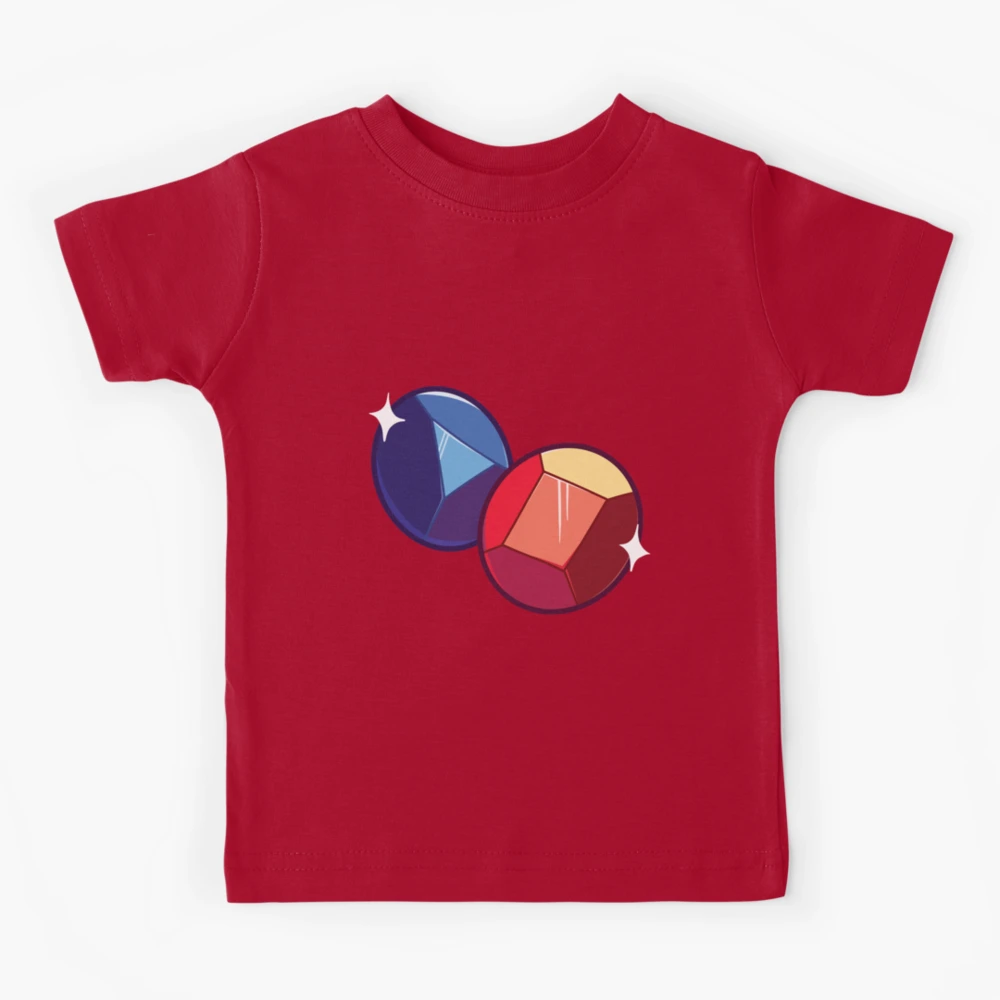Sapphire and Ruby Gems Kids T-Shirt for Sale by metalpika