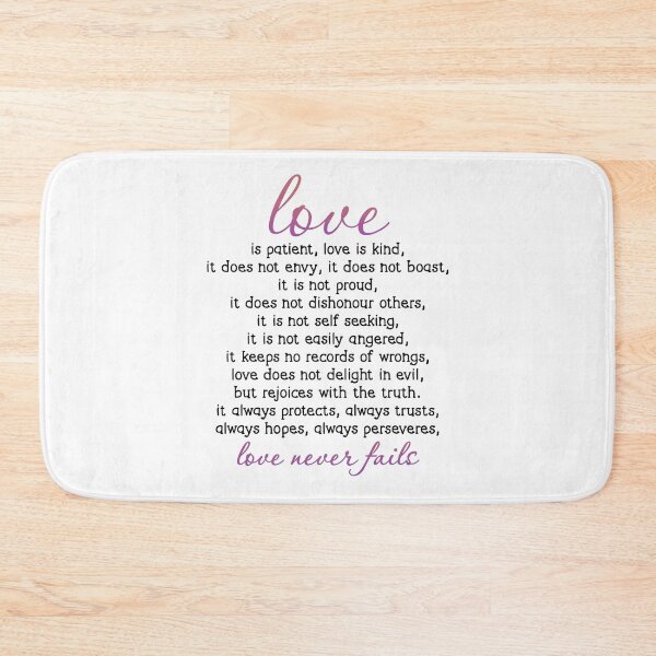 Item preview, Love is Patient designed and sold by Jenn Graham.