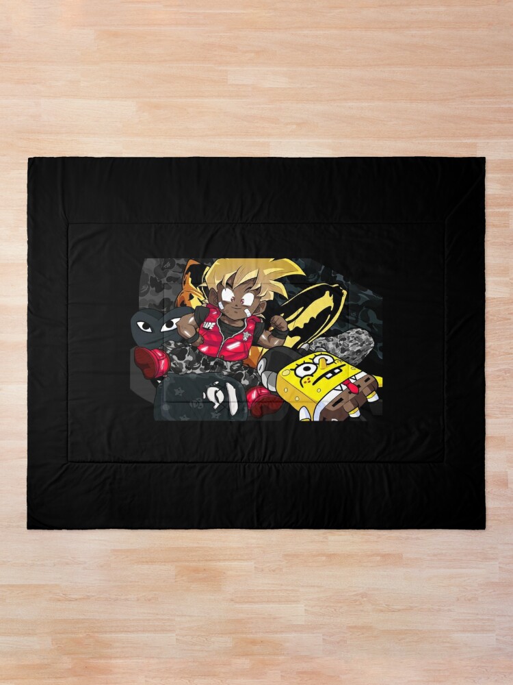 Hypebeast streetwear toon Throw Pillow for Sale by Obetfanda