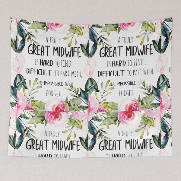 Item preview, Midwife thank you Quote Farewell Gift Leaving Gift idea for Midwife designed and sold by tanabe.