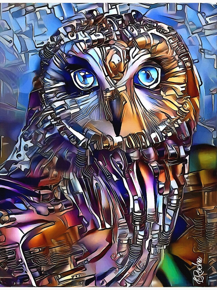 Tableau 3D Encadré Hibou 34x30 Cm - Collection Décoration Murale Effet Relief, Occasion Comme Neuf