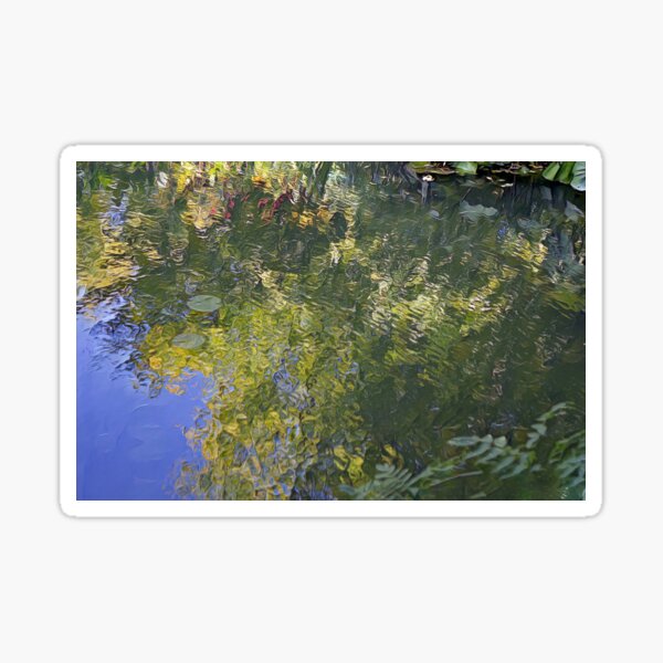 Aperçu de l'œuvre Reflets de Giverny créée et vendue par PepperMendez.