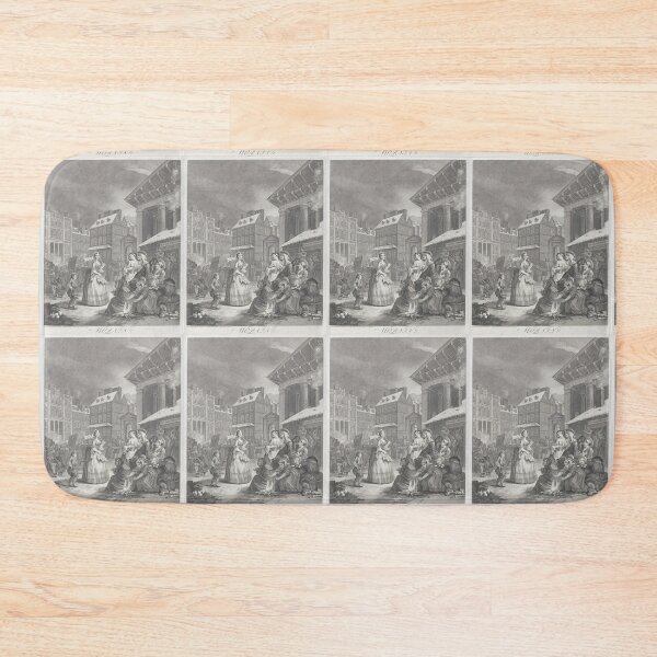 Item preview, William Hogarth (1697-1764) - The Four Times of the Day (1738) - 'Morning' - engraving series designed and sold by cdmprints.