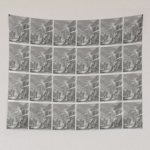 Item preview, William Hogarth (1697-1764) - The Four Times of the Day (1738) - 'Morning' - engraving series designed and sold by cdmprints.