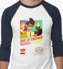 The IT Crowd NES game Men's Baseball ¾ T-Shirt