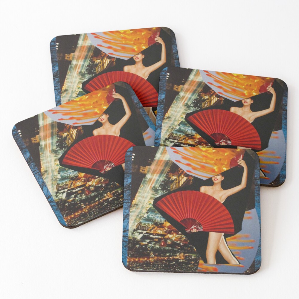 Item preview, Coasters (Set of 4) designed and sold by RICOLLAGE.