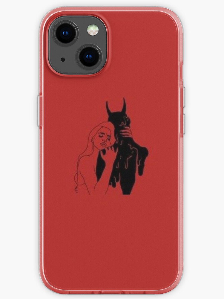 A Girl Hugging A Demon Iphone Case By Shop4fun Redbubble