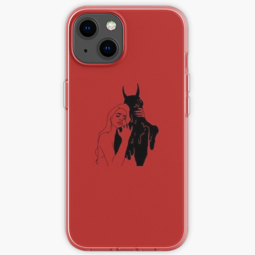 A Girl Hugging A Demon iPhone Case