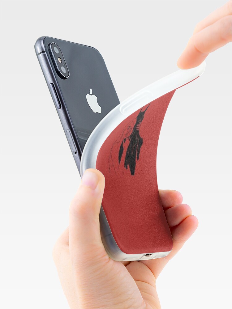 Alternate view of A Girl Hugging A Demon iPhone Case