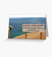 Sleeping Bear Dunes, Michigan, Again ~ A Notable Reality Greeting Card