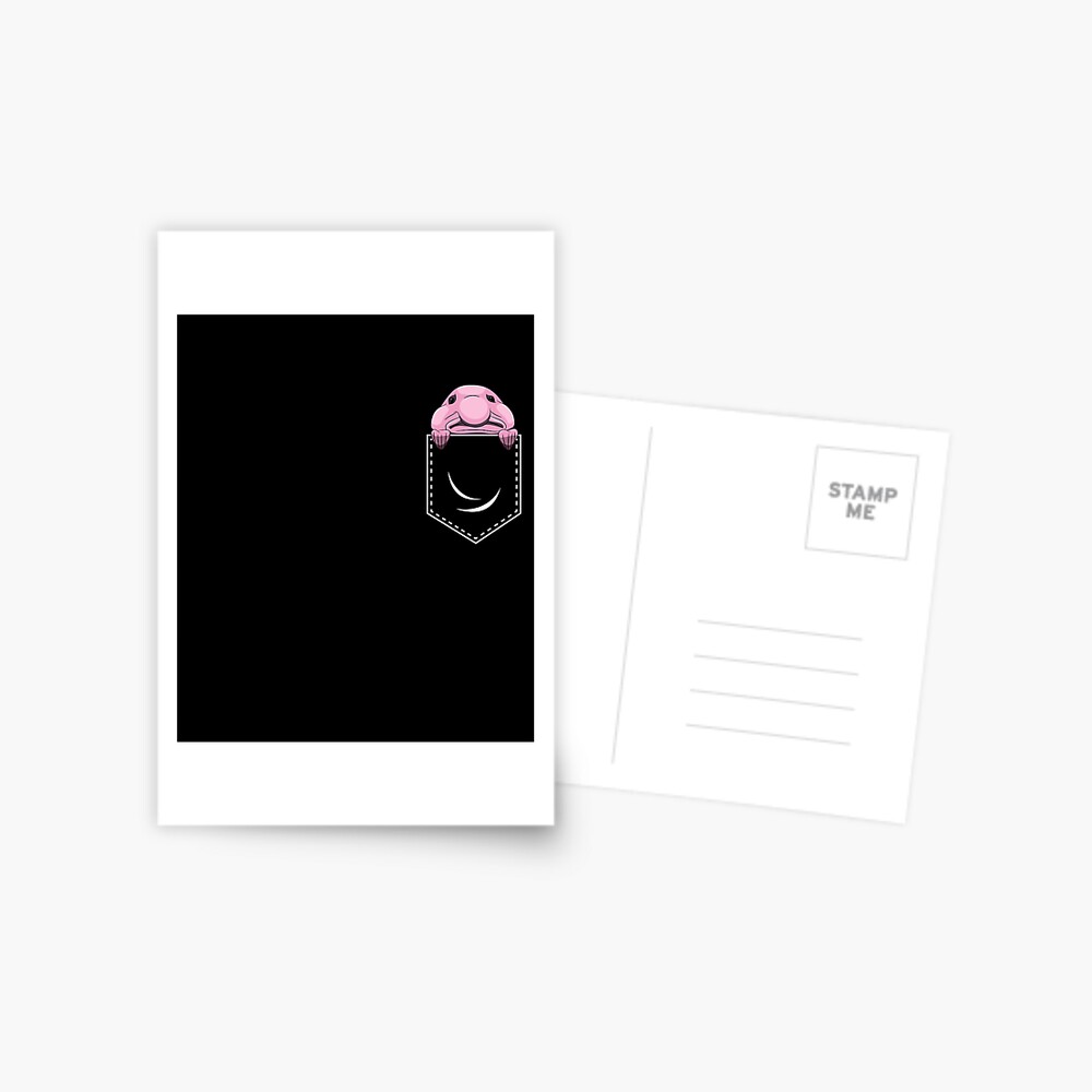 Expressions of Blobfish, Funny Ugly Fish Meme Postcard for Sale by  BornDesign