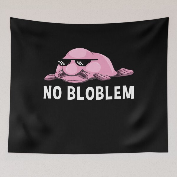 Item preview, No Bloblem Blobfish Funny Sea Creature designed and sold by BornDesign.