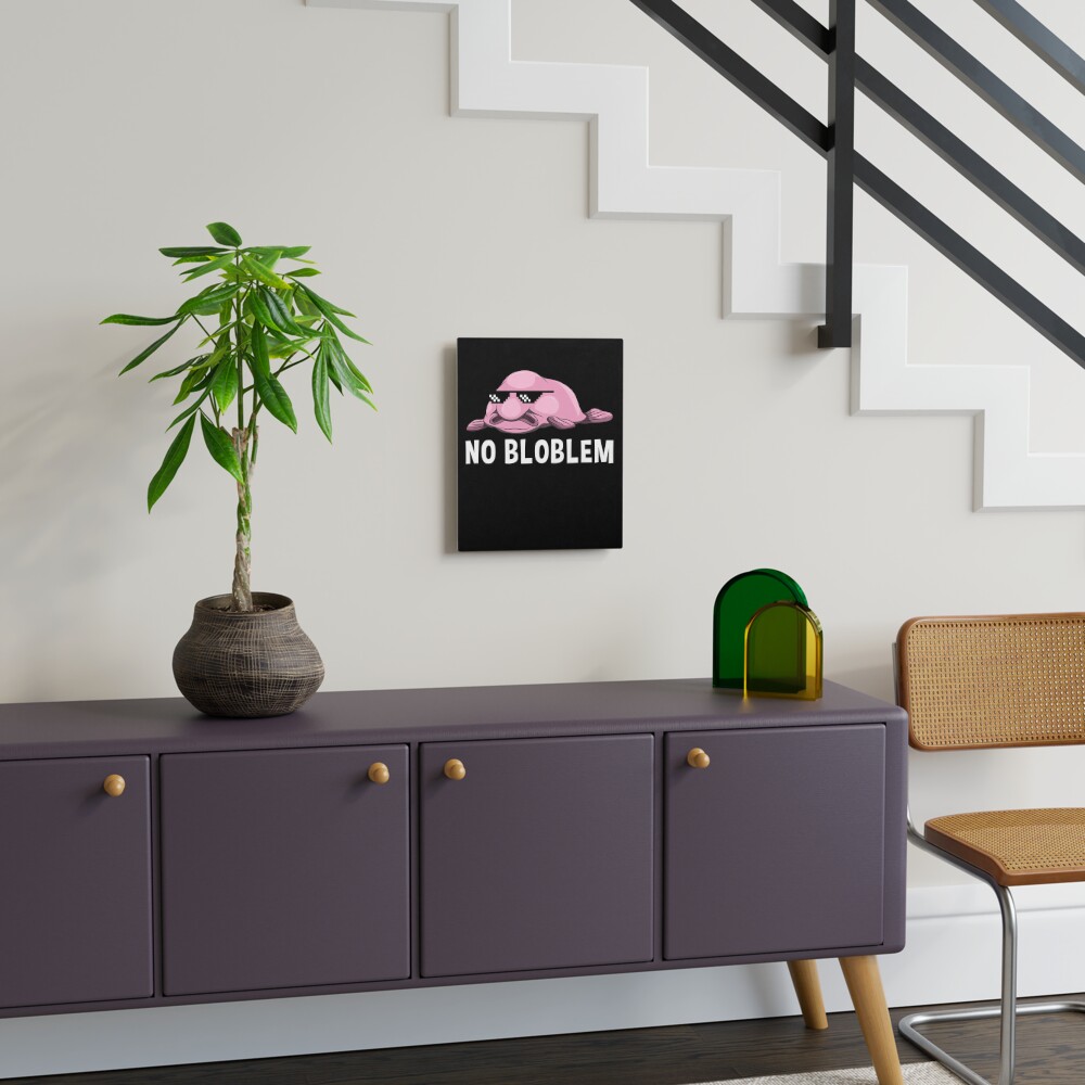 Blob Fish Mounted Print for Sale by SillyFun