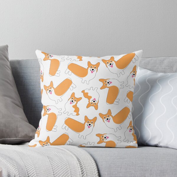 Item preview, Pembroke Welsh Corgis Cute Pattern designed and sold by AntiqueImages.