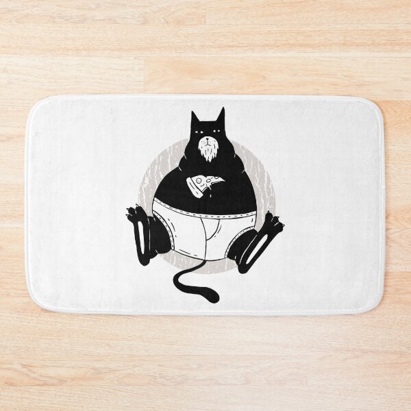 Item preview, Fat pizza cat designed and sold by DerSenat.