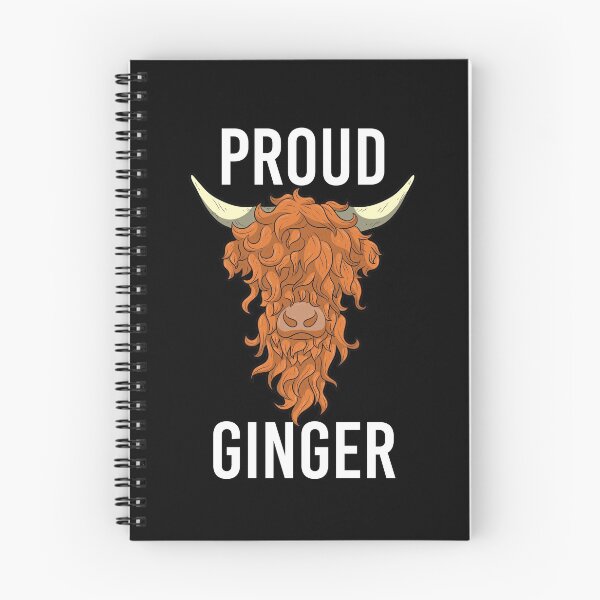 Item preview, Proud Ginger Highland Cow Cattle Red Head designed and sold by BornDesign.