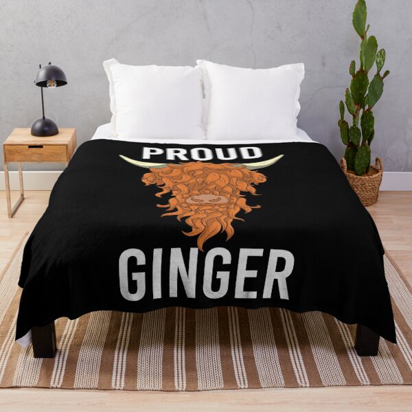 Item preview, Proud Ginger Highland Cow Cattle Red Head designed and sold by BornDesign.